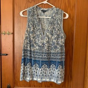 Lucky Brand tank top style blouse